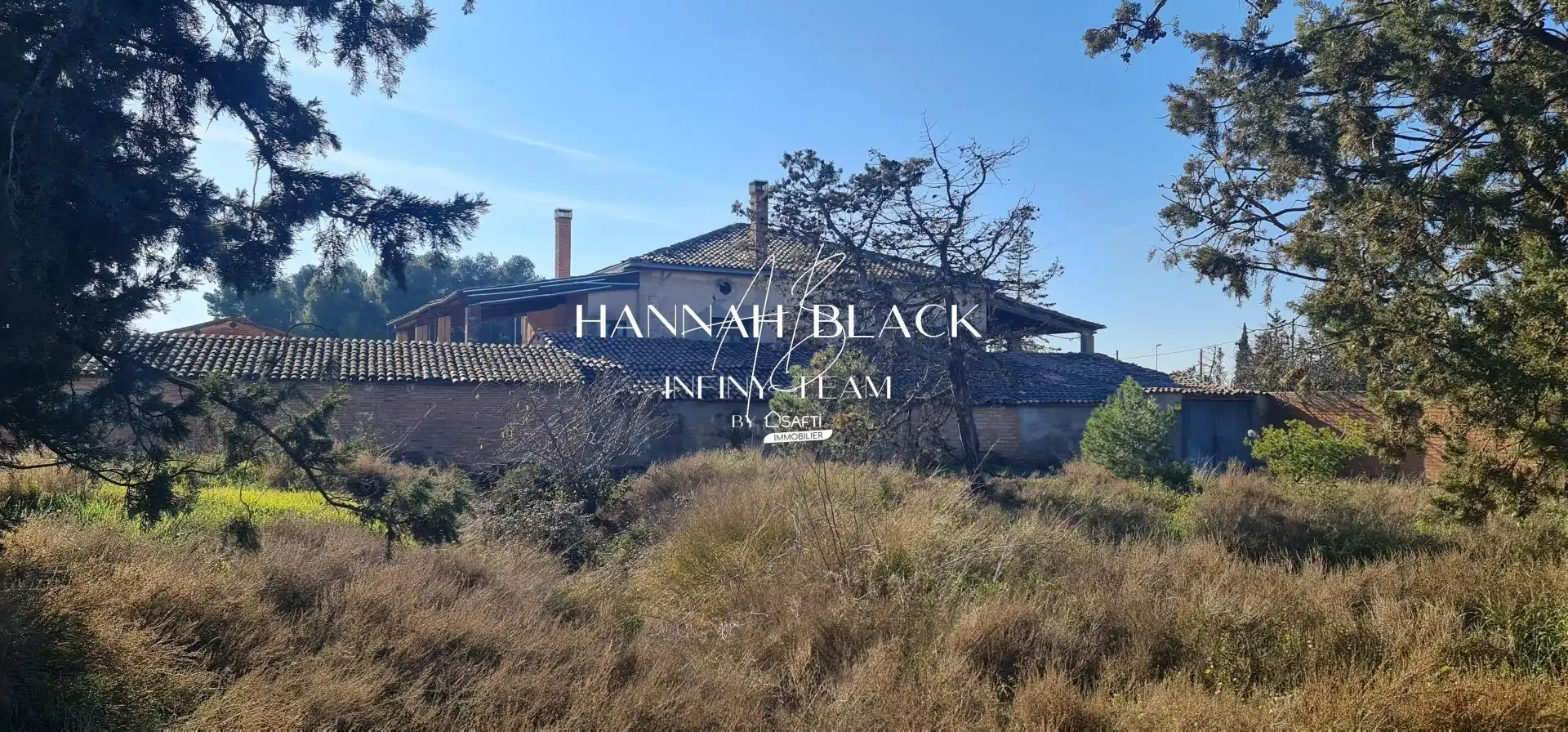 Vista exterior de Finca rústica en venda en Bellpuig amb Calefacció, Terrassa i Piscina