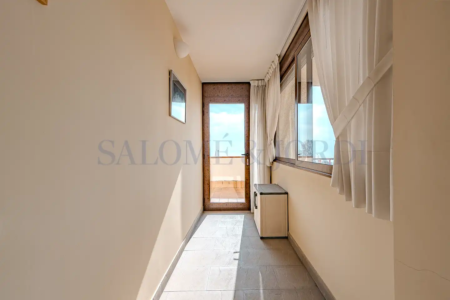 Terrasse von Einfamilien-Reihenhaus zum Verkauf in Sant Andreu de Llavaneres mit Heizung, Privatgarten und Parkett