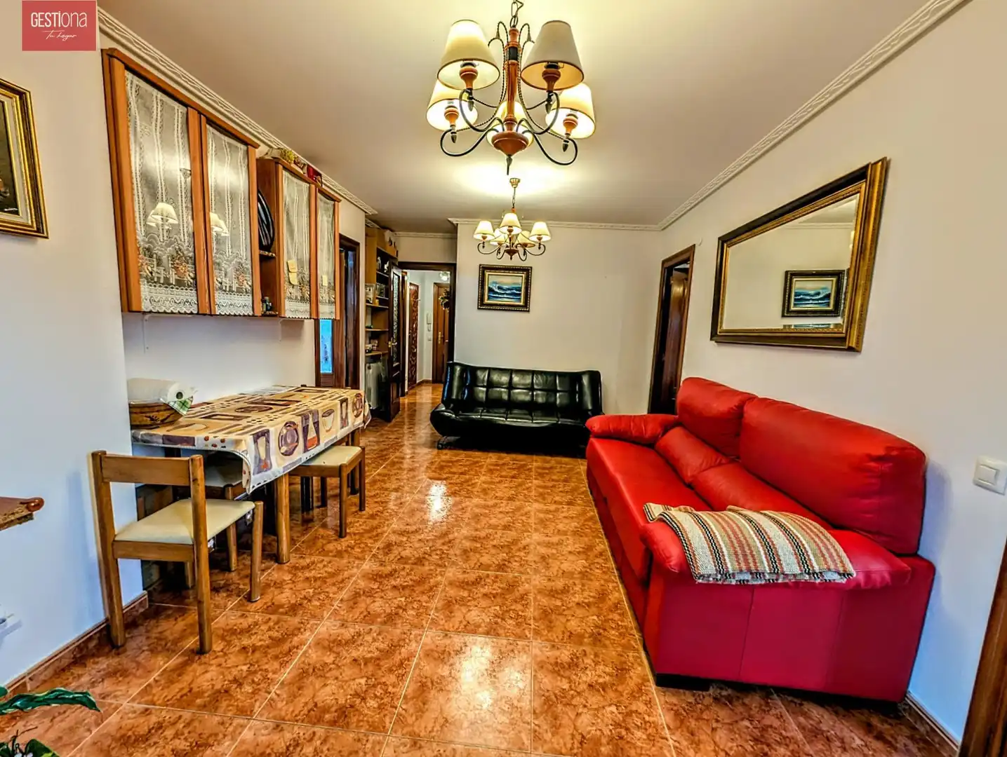 Sala de estar de Apartamento en venta en Noja con Calefacción, Terraza y Balcón