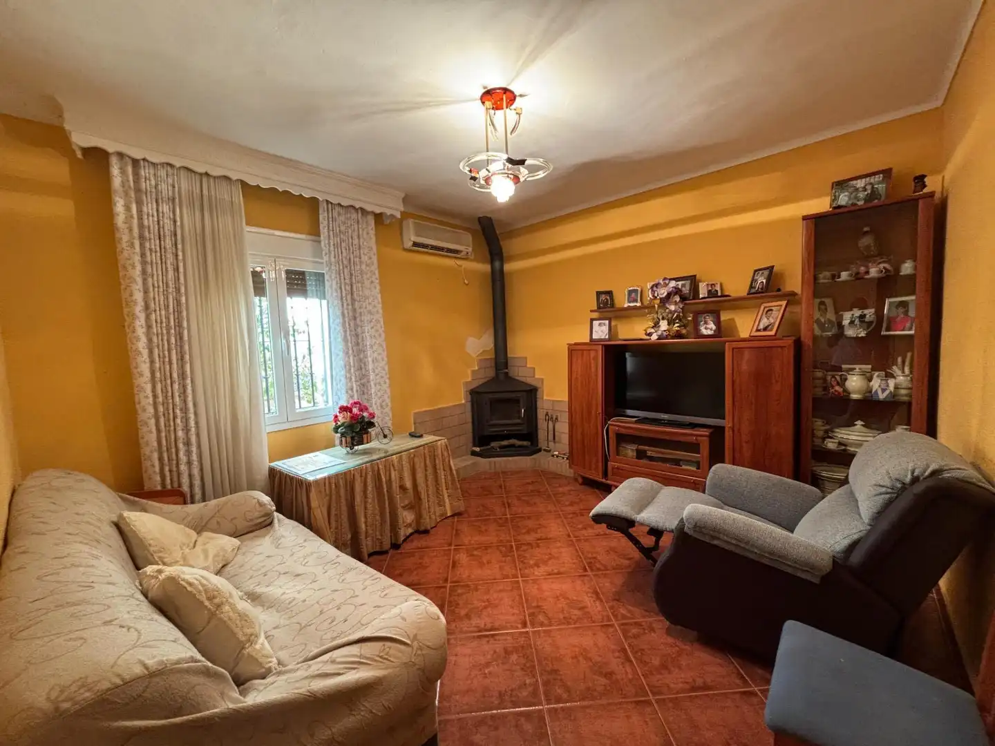 Sala de estar de Casa adosada en venta en Bobadilla - Bobadilla Estación - La Joya