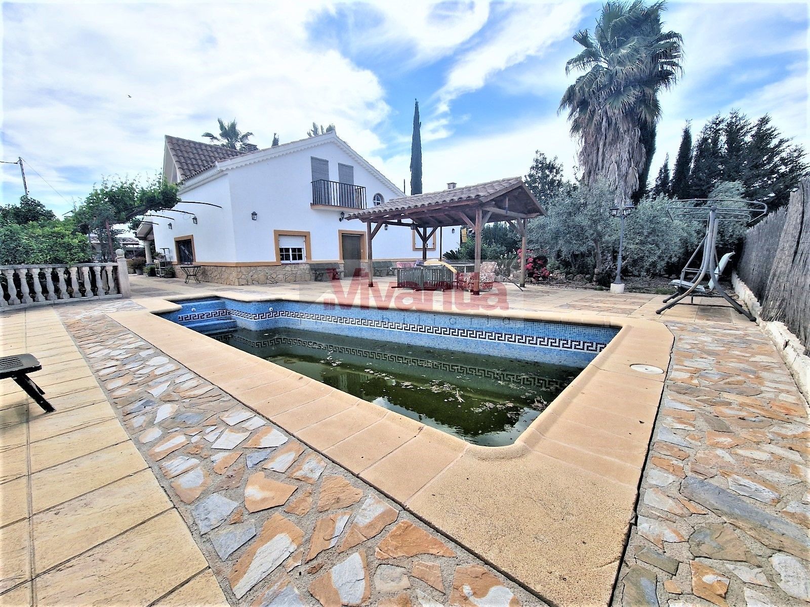 Vista exterior de Casa o chalet en venta en Lorca con Calefacción, Jardín privado y Terraza