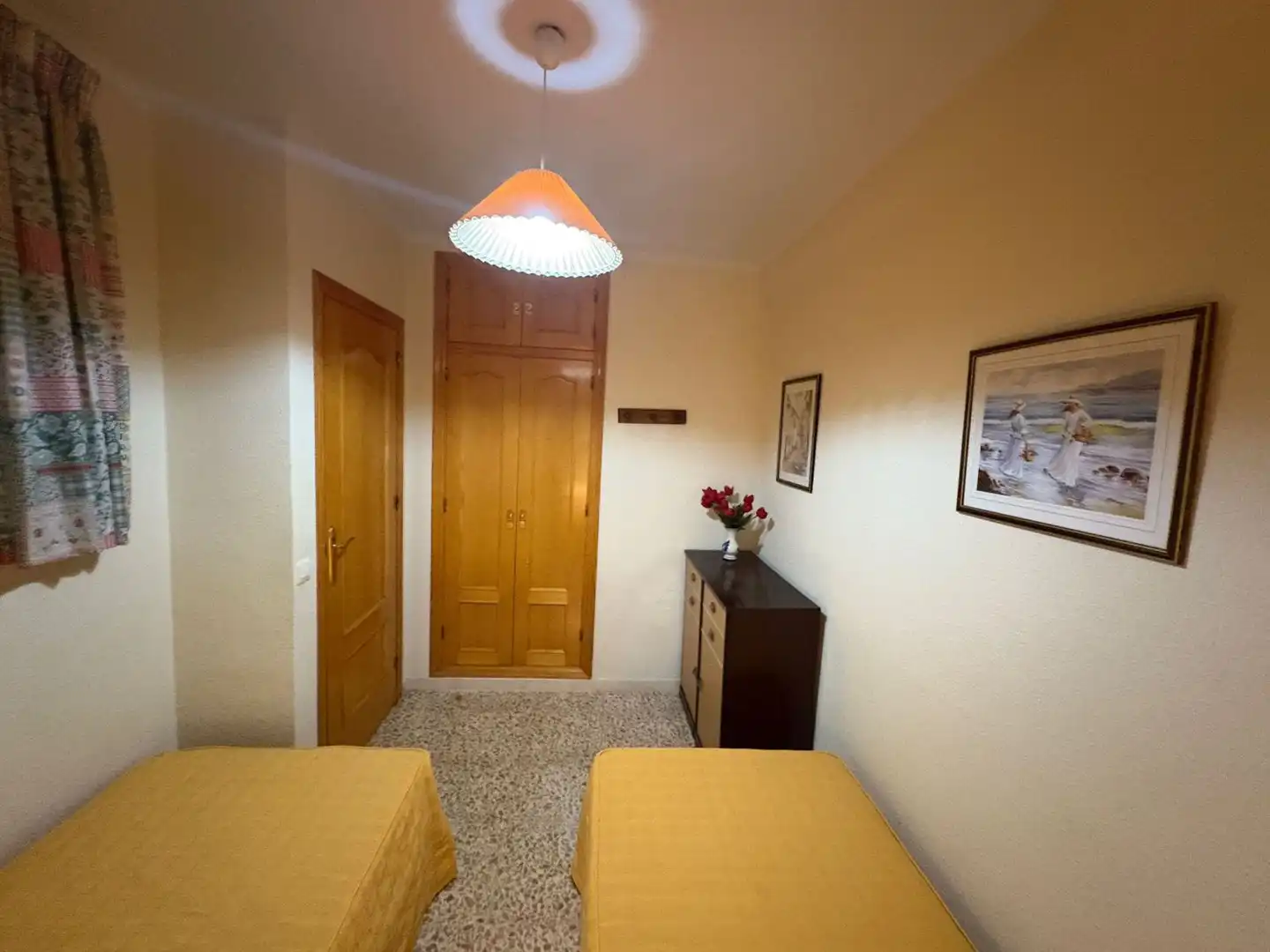Bedroom of Flat for rent in El Portil  with Terrace and Furnished