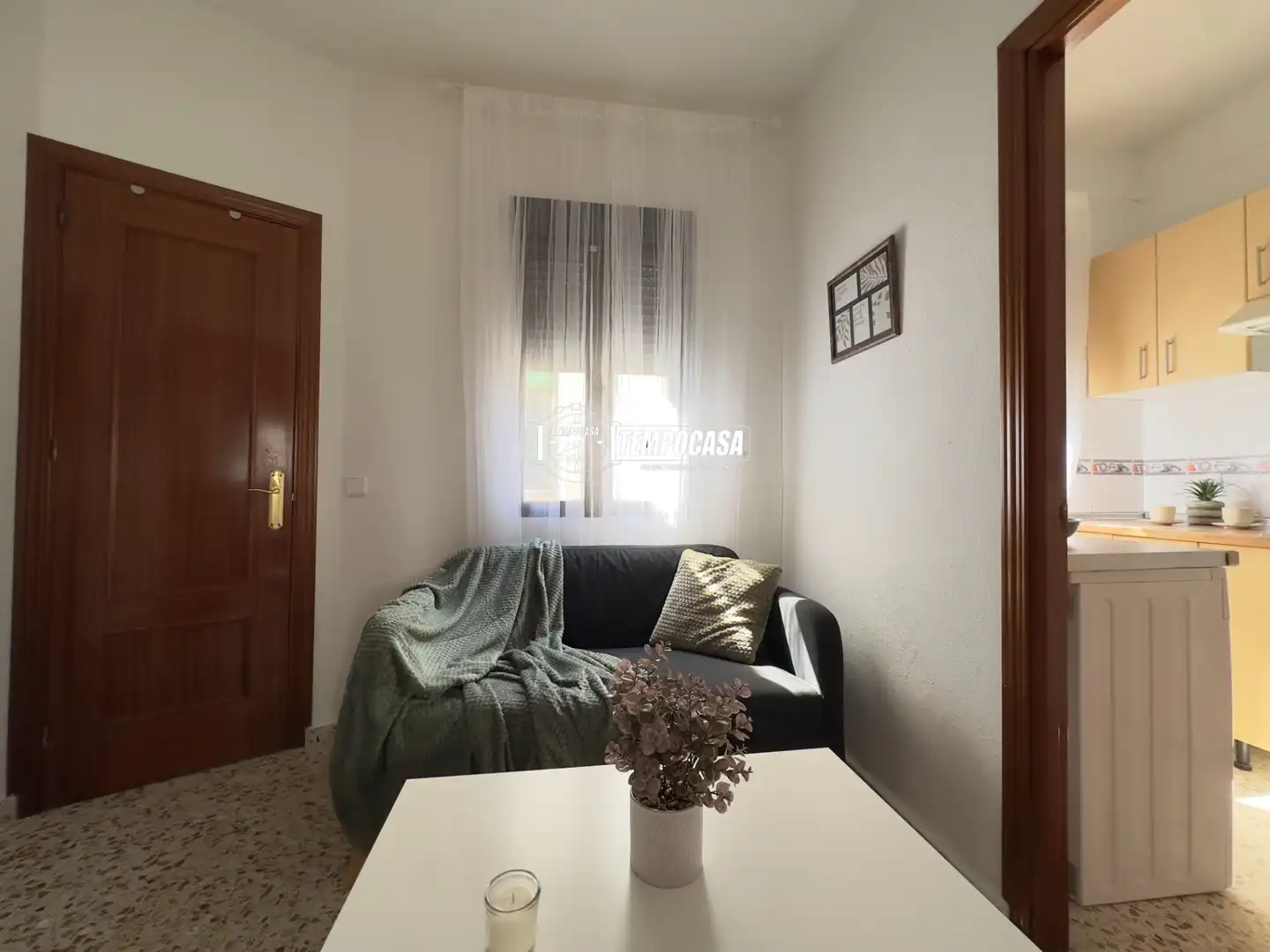 Sala d'estar de Pis de lloguer en Madrid amb Calefacció, Moblat i Rentadora
