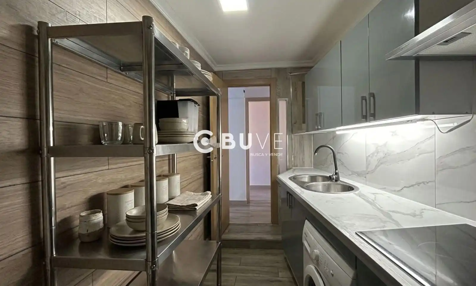 Cocina de Piso de alquiler en Antequera con Aire acondicionado y Amueblado