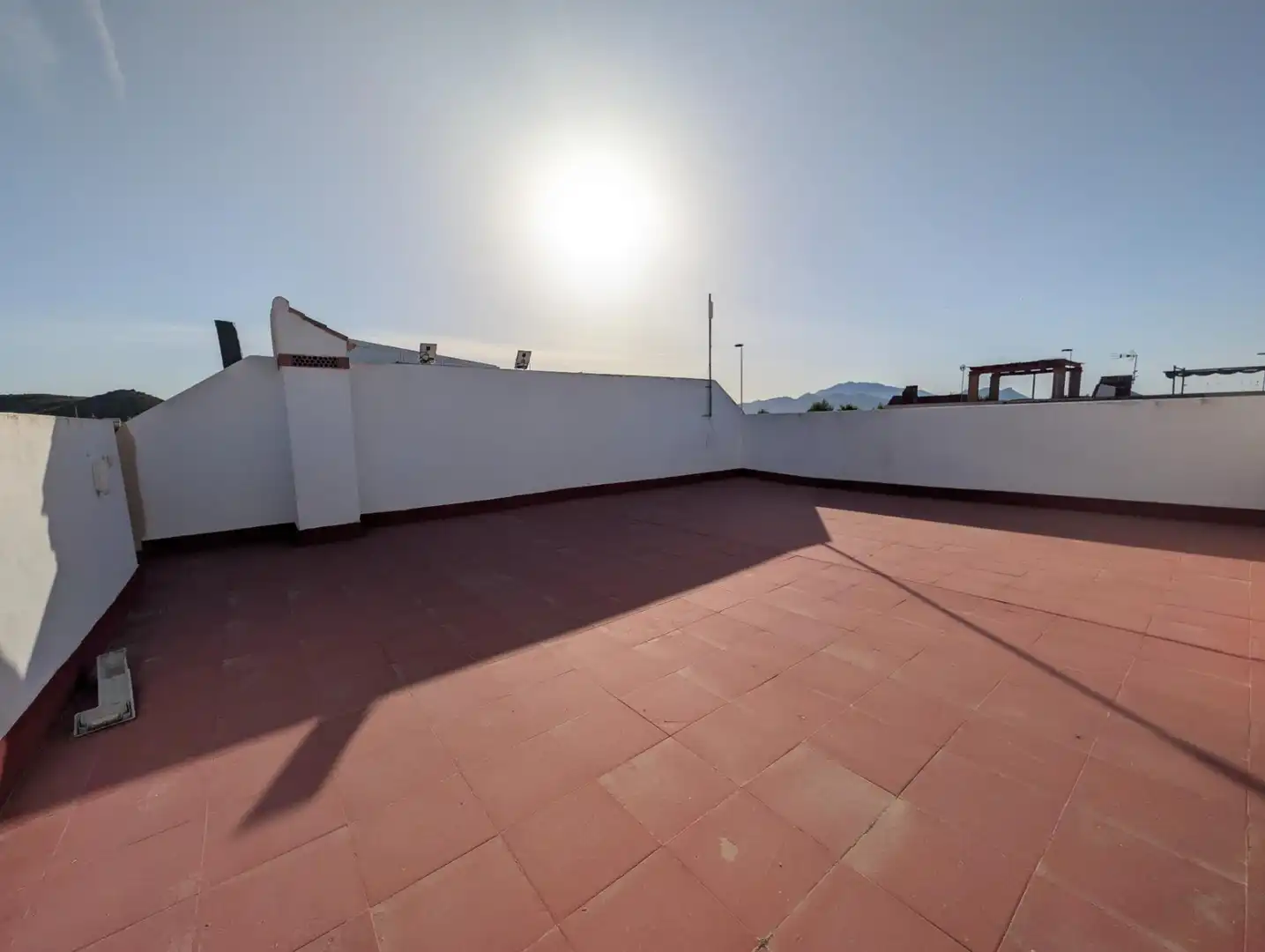 Terrassa de Casa adosada en venda en Mazarrón amb Aire condicionat, Jardí privat i Piscina comunitària
