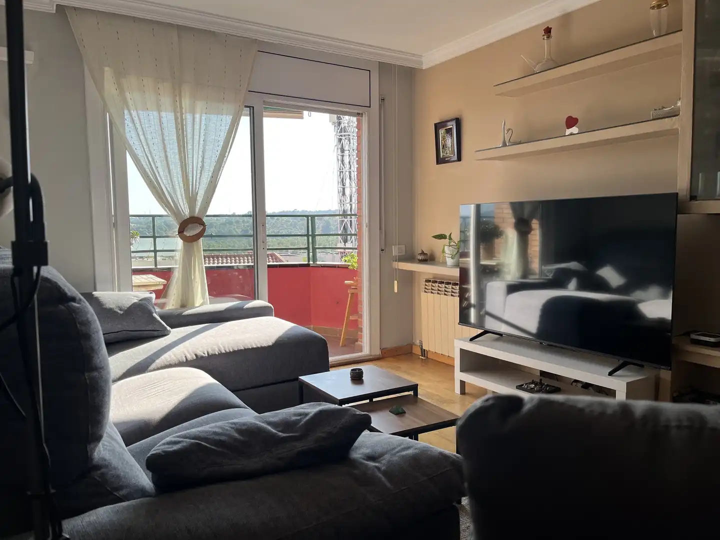 Sala de estar de Piso en venta en Esparreguera con Calefacción