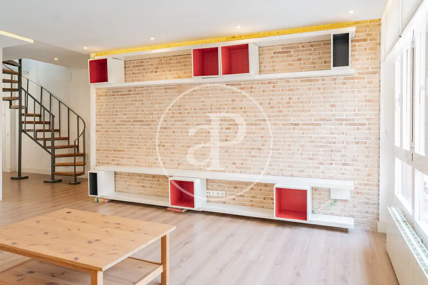 Sala d'estar de Pis en venda en Madrid amb Aire condicionat, Calefacció i Terrassa