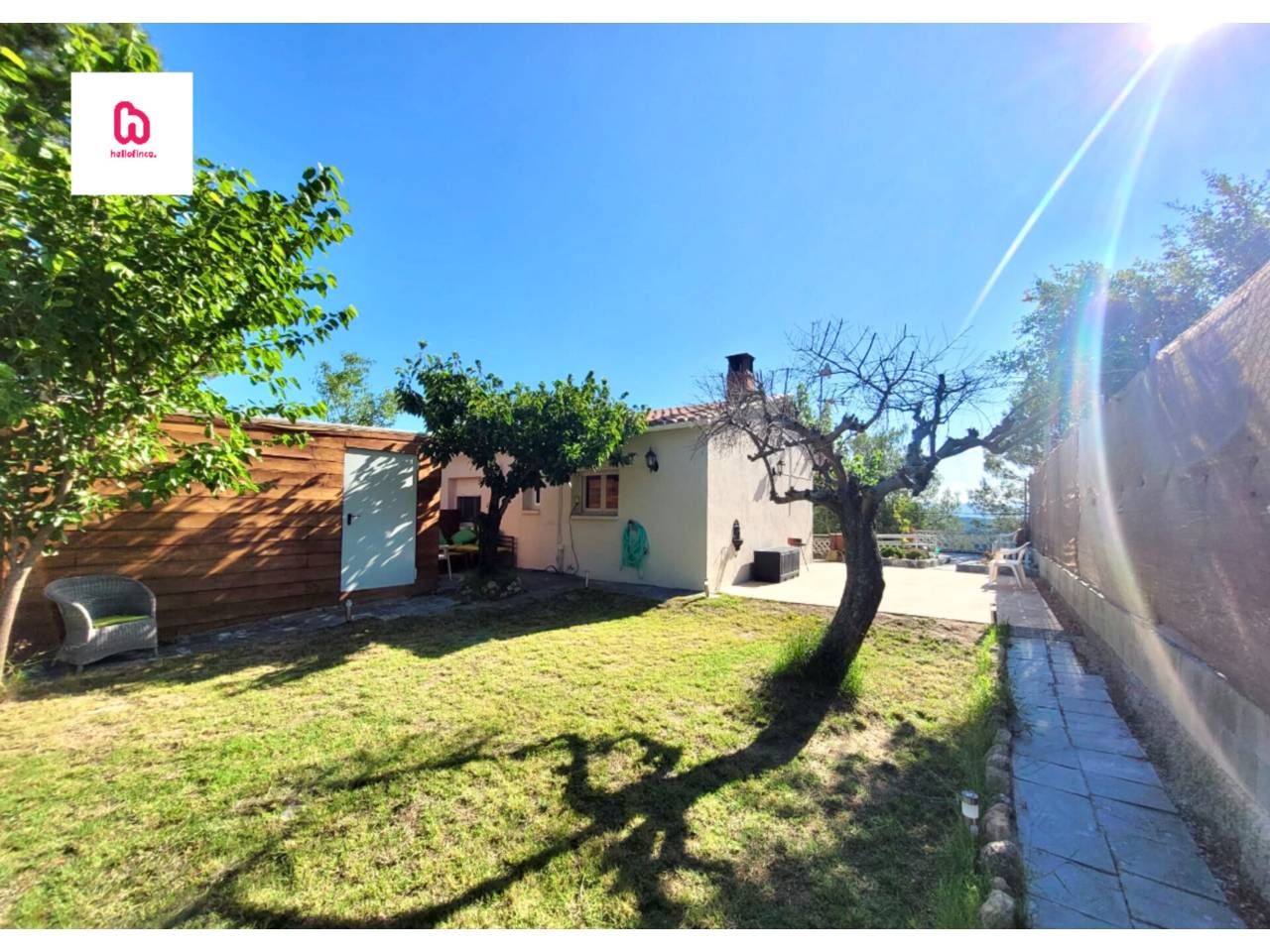 Garden of House or chalet for sale in Marganell  with Air Conditioner, Private garden and Terrace