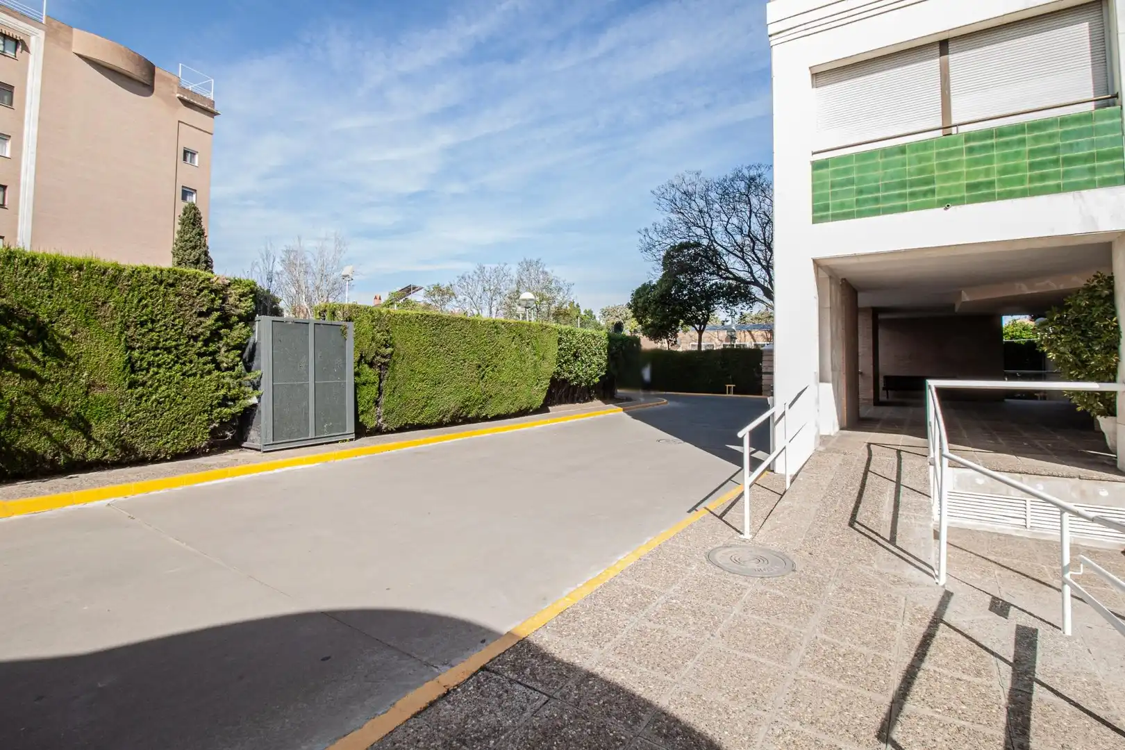 Parking of Flat for sale in Sevilla  with Air Conditioner, Heating and Community pool