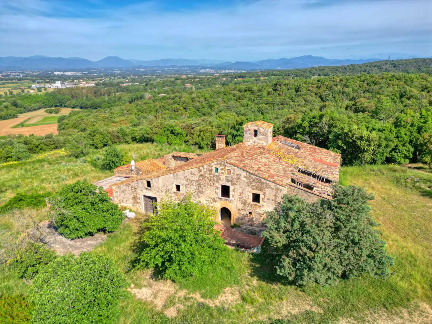 Vista exterior de Terreno en venta en Cassà de la Selva