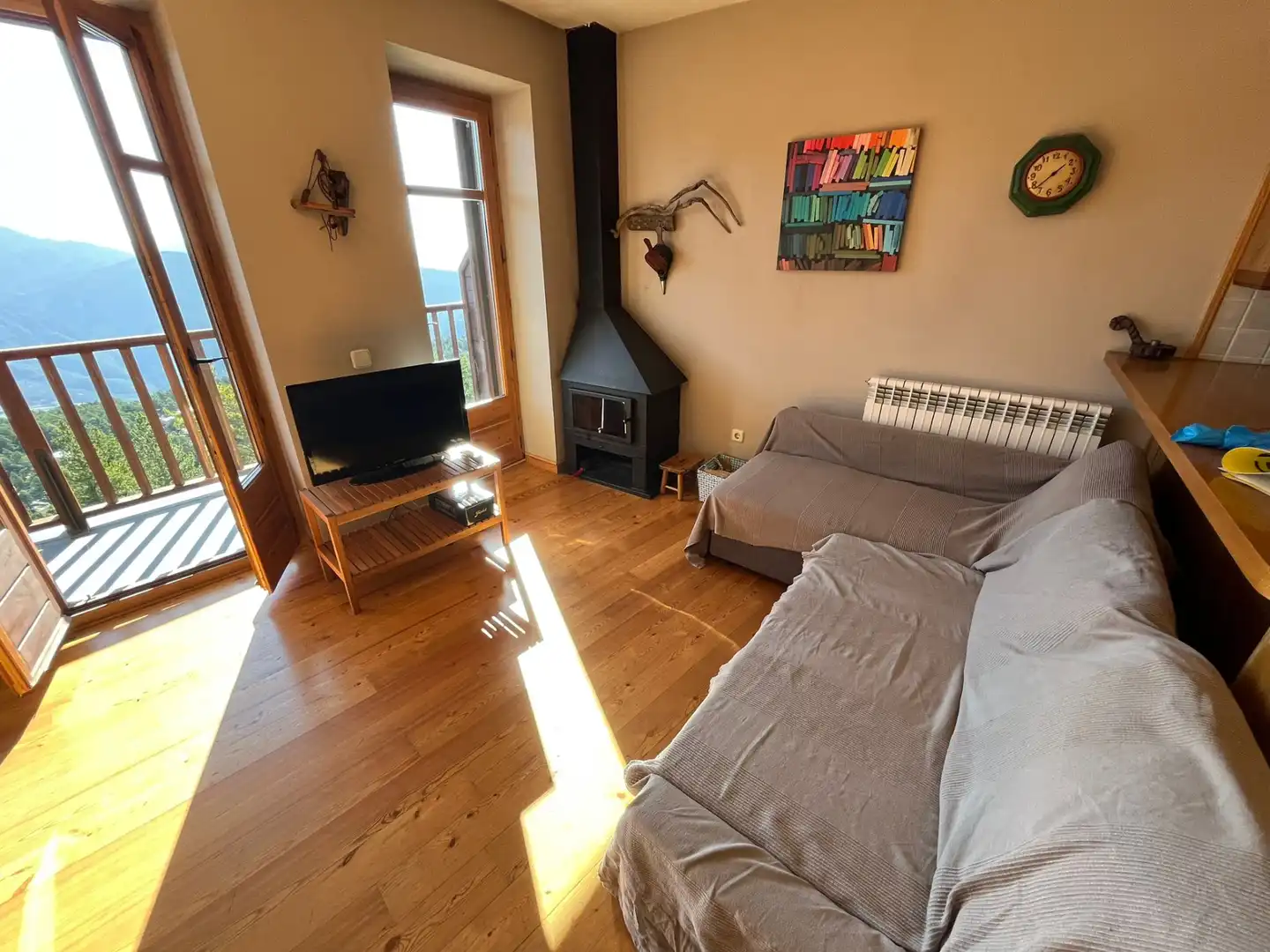 Sala de estar de Piso en venta en La Coma i la Pedra con Calefacción, Parquet y Trastero