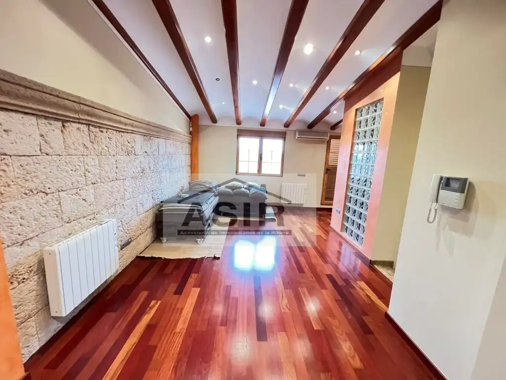 Sala d'estar de Casa o xalet en venda en Carcaixent amb Aire condicionat, Terrassa i Piscina