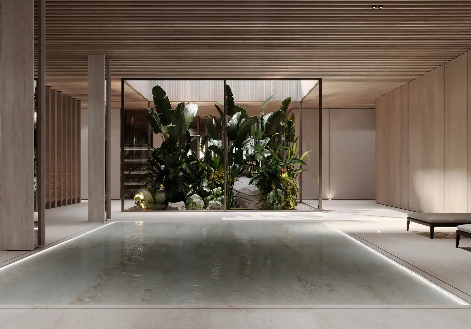 Swimming pool of Apartments for sale in Estepona  with Air Conditioner, Terrace and Storage room