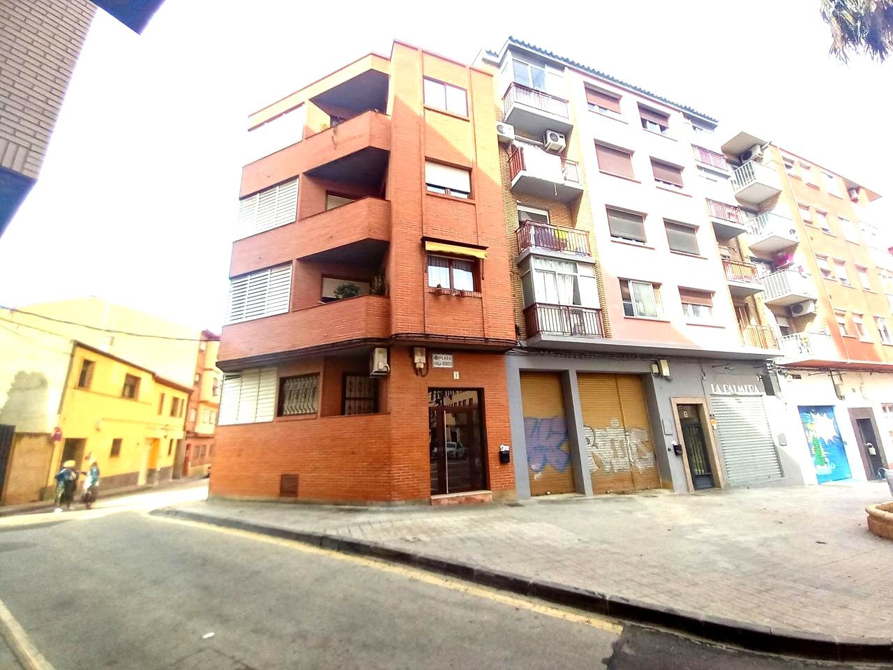 Exterior view of Flat for sale in  Zaragoza Capital  with Air Conditioner, Heating and Storage room