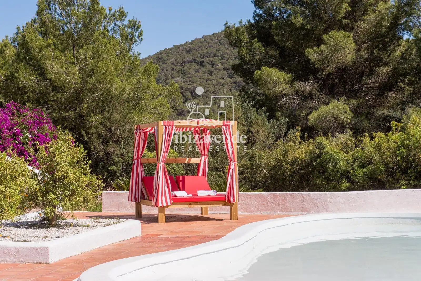 Jardín de Casa o chalet de alquiler en Santa Eulària des Riu con Aire acondicionado, Calefacción y Terraza