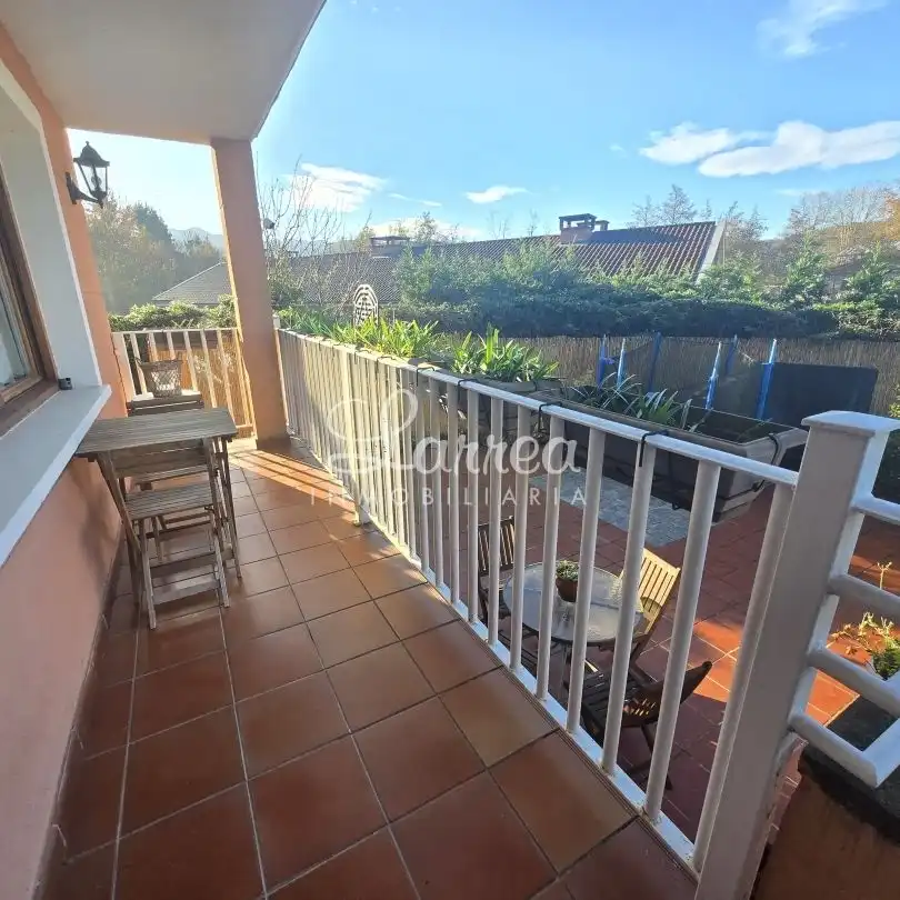 Terrassa de Casa o xalet en venda en Amorebieta-Etxano amb Calefacció, Jardí privat i Terrassa