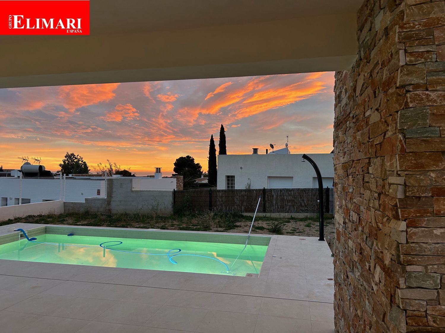 Swimming pool of House or chalet for sale in Alcanar  with Air Conditioner, Heating and Terrace