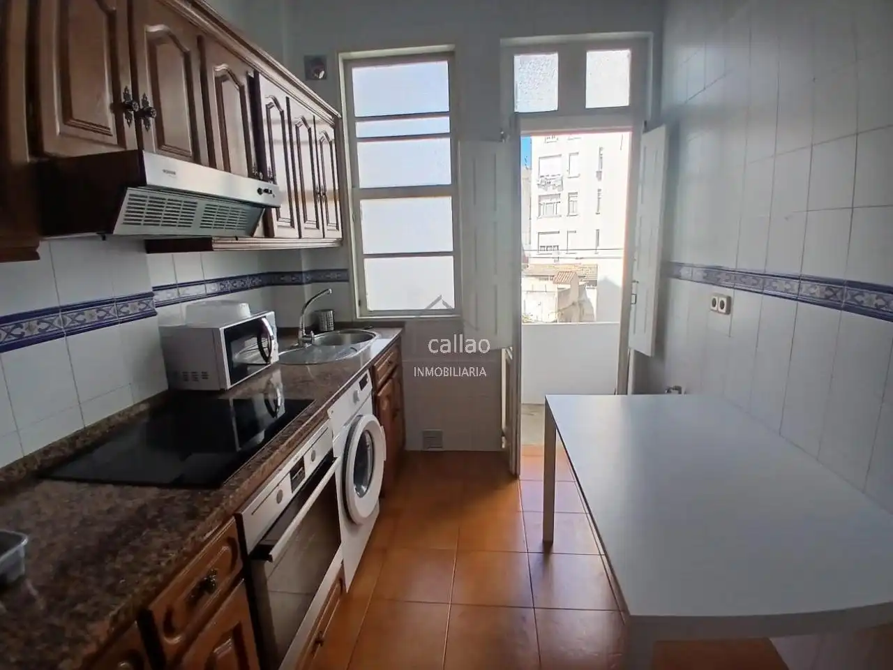 Cocina de Piso de alquiler en Ferrol con Calefacción y Amueblado
