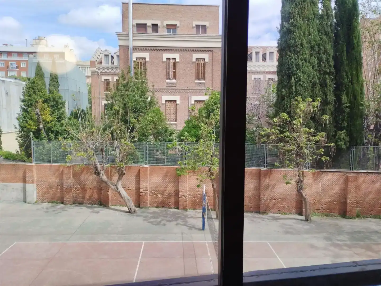 Terrasse von Wohnung zur Miete in  Madrid Capital mit Klimaanlage