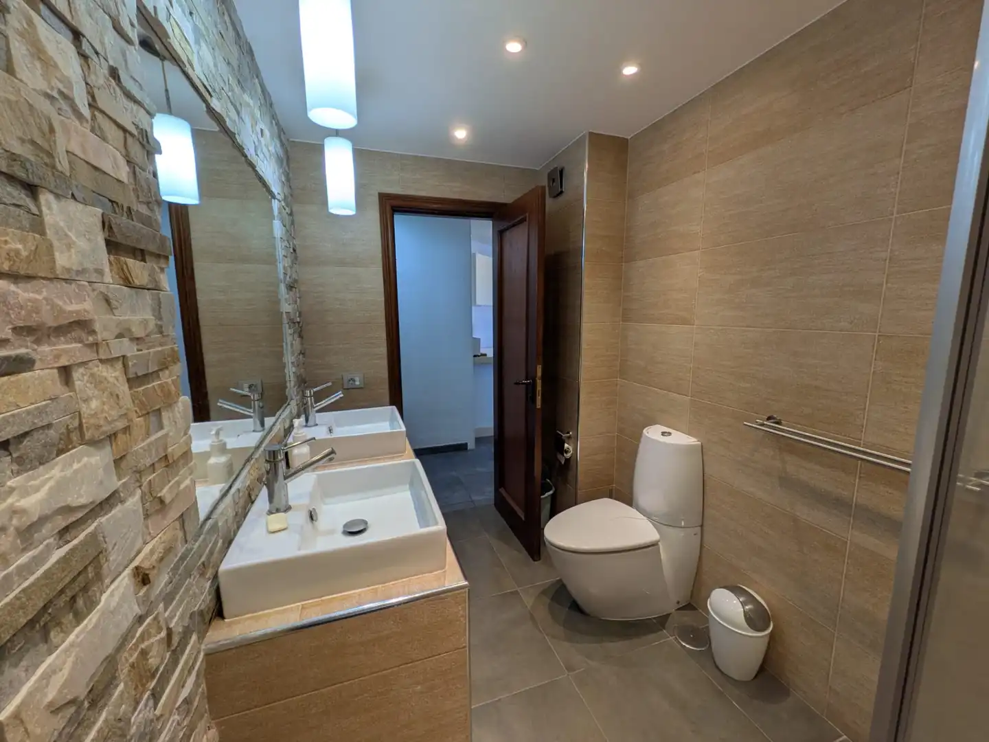 Bathroom of Flat for sale in Granadilla de Abona  with Storage room, Furnished and Oven