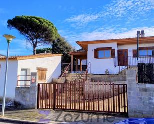 Exterior view of House or chalet to rent in Vidreres  with Heating, Private garden and Terrace