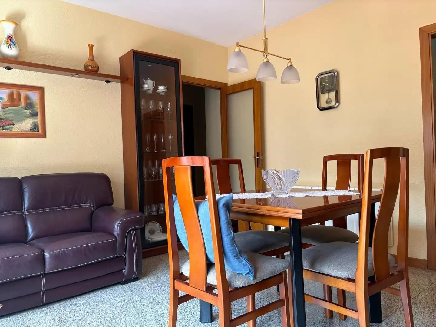Dining room of Flat for sale in Granollers  with Air Conditioner, Heating and Furnished