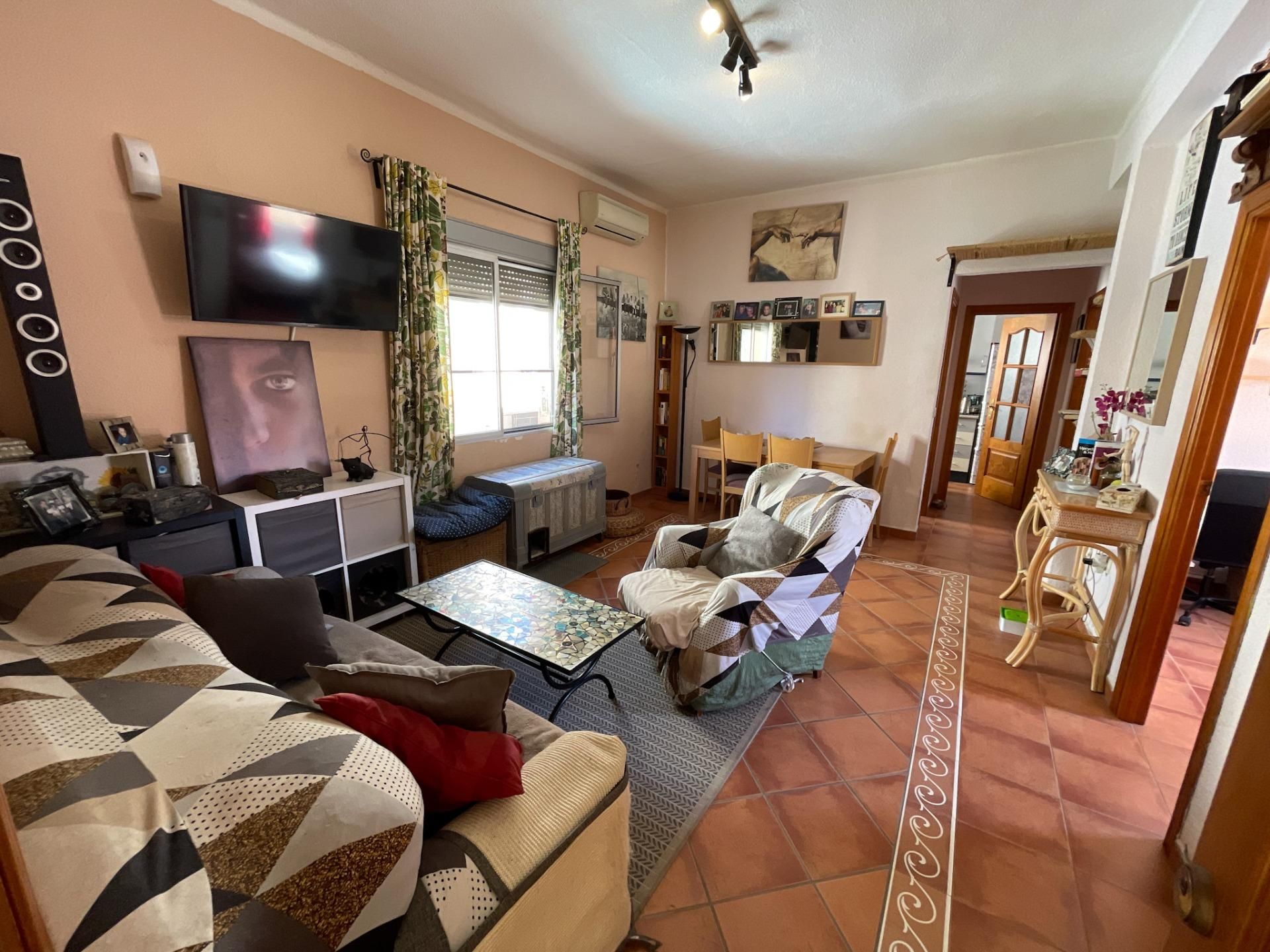 Living room of Flat for sale in Málaga Capital  with Air Conditioner