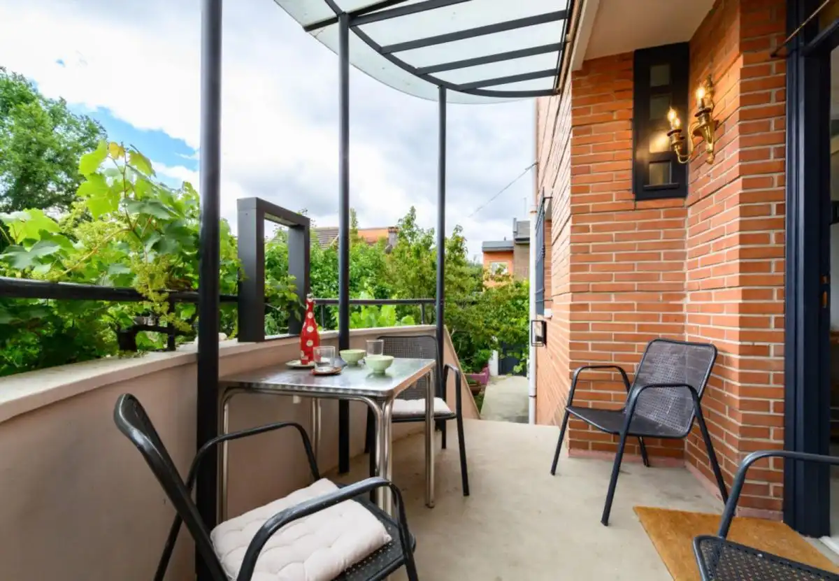 Terraza de Apartamento de alquiler en La Moraleja con Calefacción, Amueblado y Horno