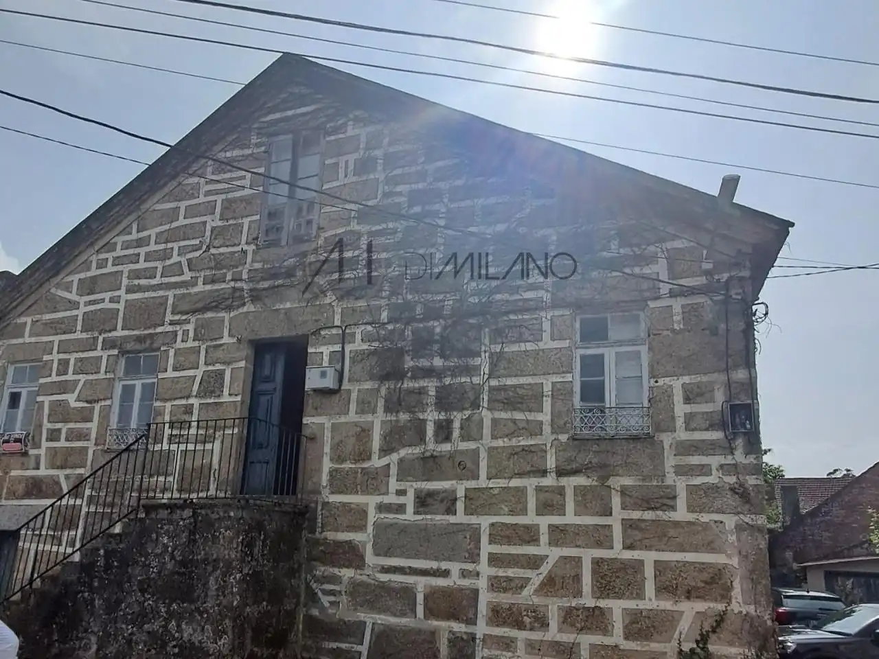 Exterior view of Houses for sale in Salvaterra de Miño  with Private garden