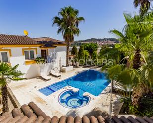 Vista exterior de Casa o xalet en venda en Vila-rodona amb Aire condicionat, Terrassa i Piscina