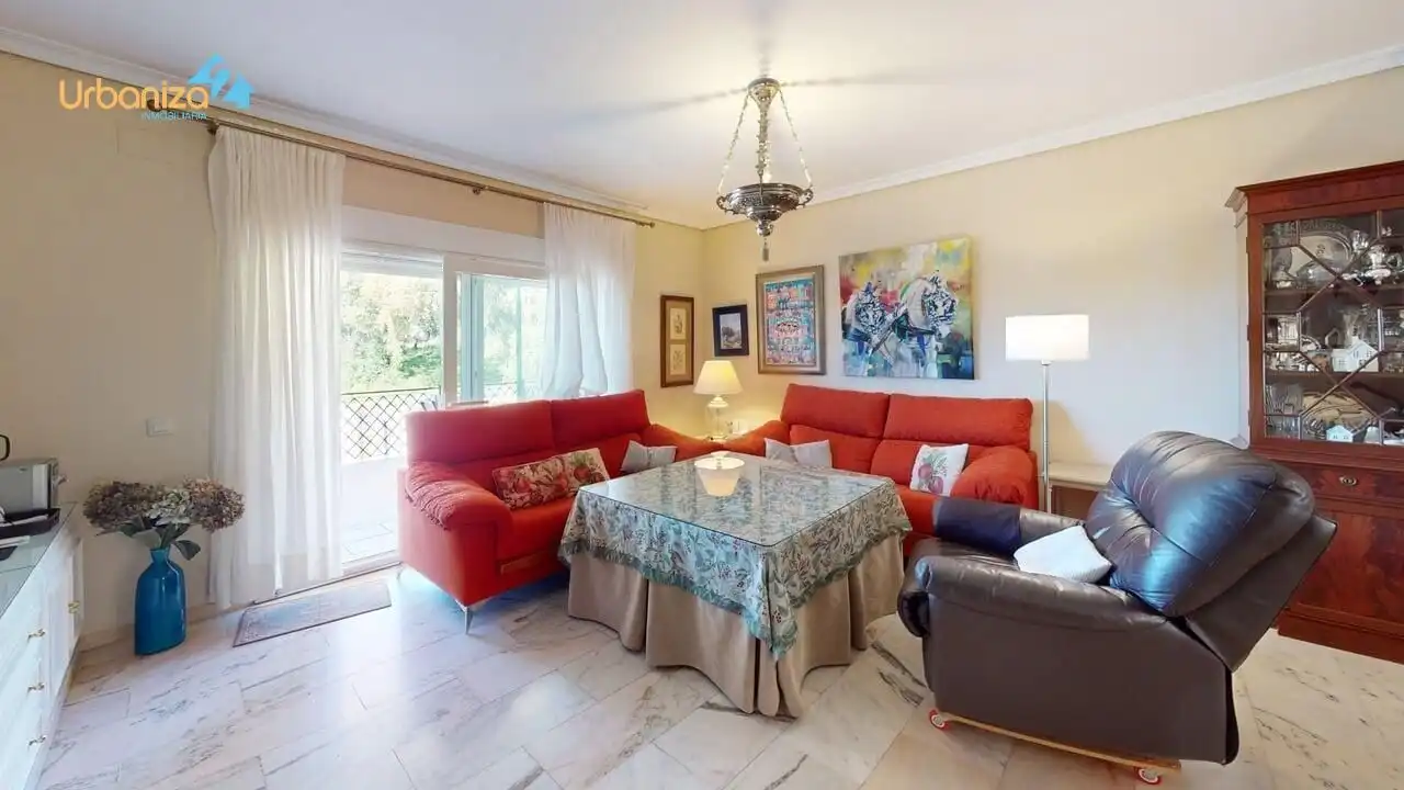 Sala de estar de Casa o chalet en venta en Badajoz con Aire acondicionado, Jardín privado y Terraza