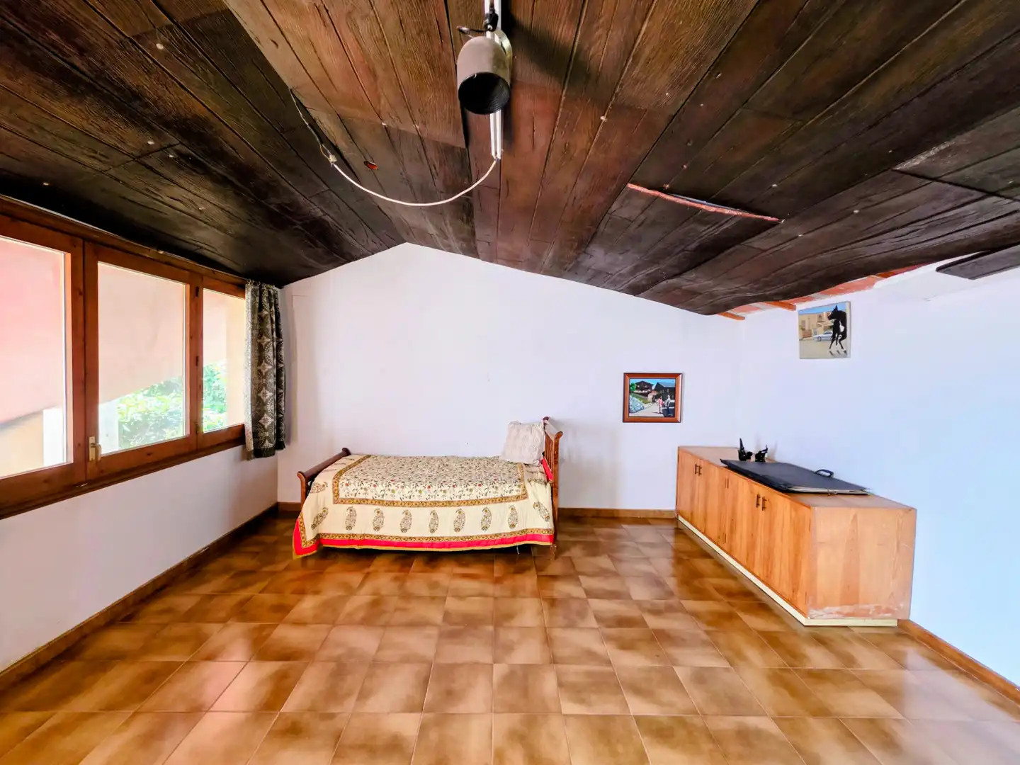 Sala de estar de Casa o chalet en venta en Sant Cugat Sesgarrigues con Calefacción, Terraza y Amueblado