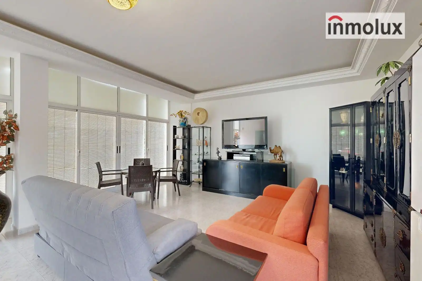 Living room of Houses for sale in San Vicente del Raspeig / Sant Vicent del Raspeig  with Air Conditioner, Heating and Private garden