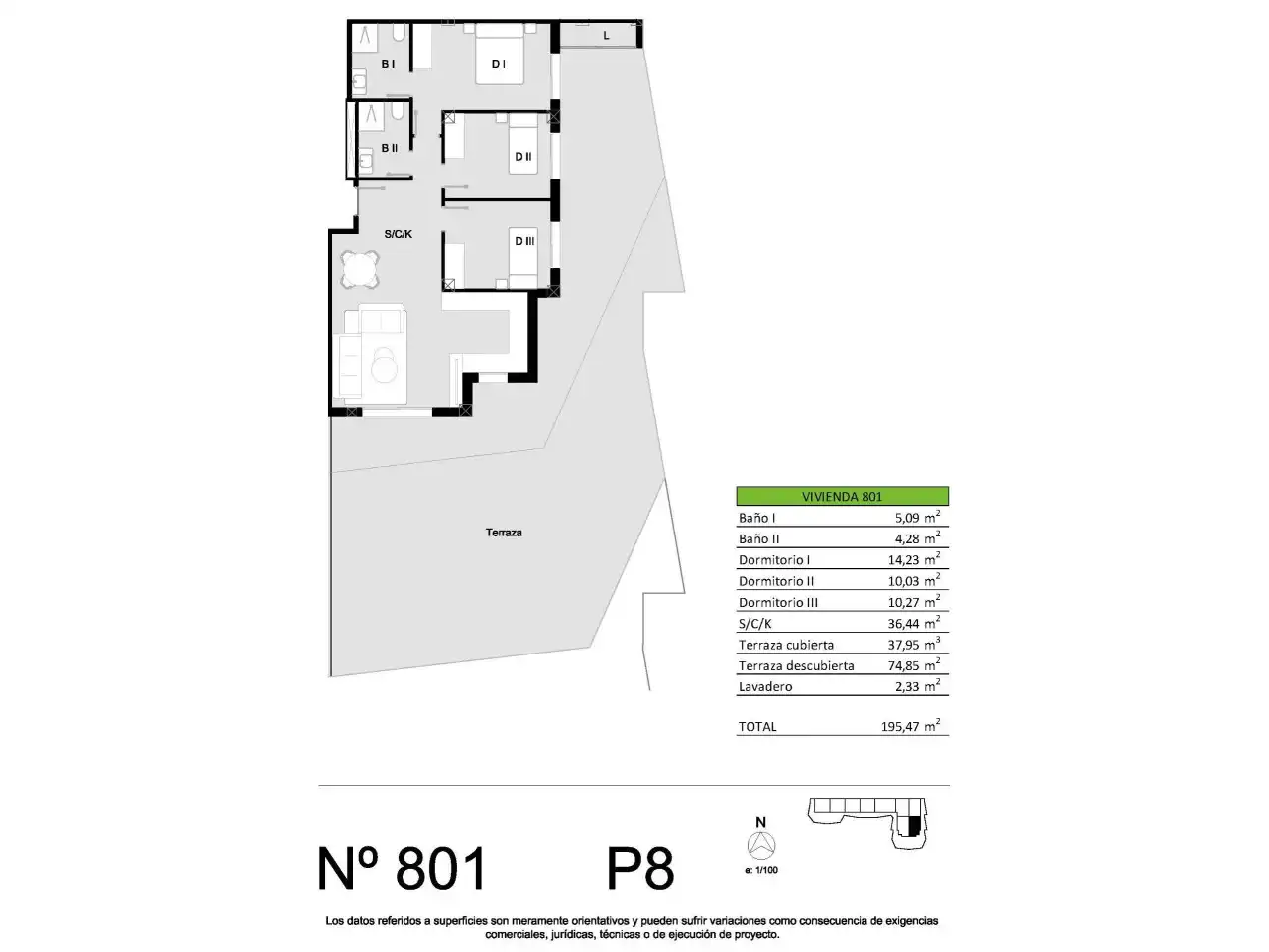 Penthouse mit Pool zum Verkauf in San Miguel de Salinas, imagen 15