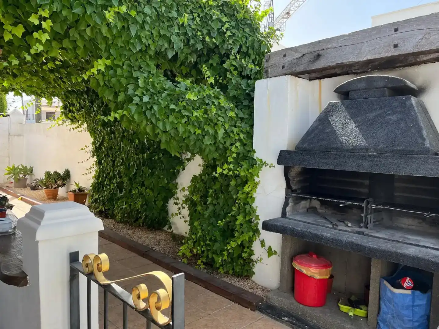 Terrassa de Casa o xalet en venda en Sant Antoni de Portmany amb Aire condicionat i Piscina