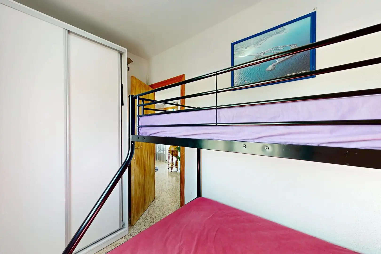 Dormitori de Apartament en venda en Cartagena amb Aire condicionat, Terrassa i Balcó
