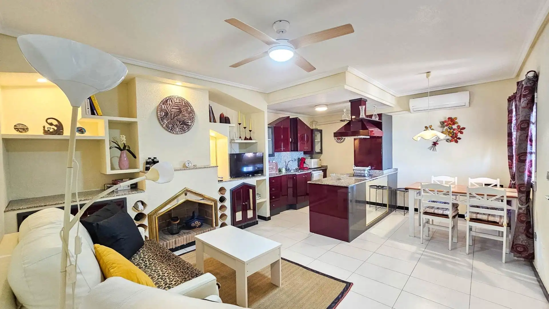 Kitchen of Houses for sale in Orihuela  with Air Conditioner, Private garden and Swimming Pool