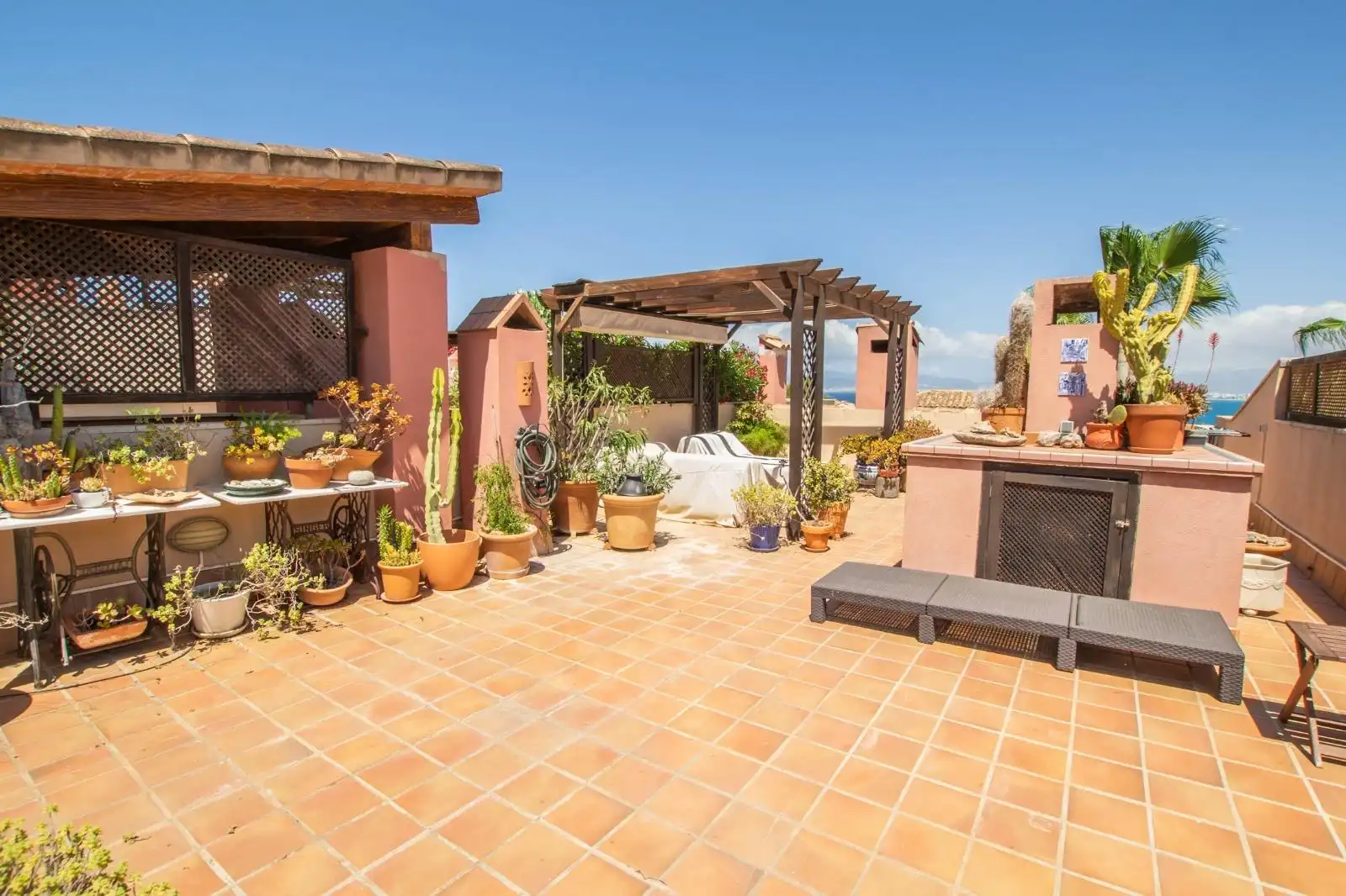 Terrace of Attic for sale in Llucmajor  with Air Conditioner, Heating and Private garden