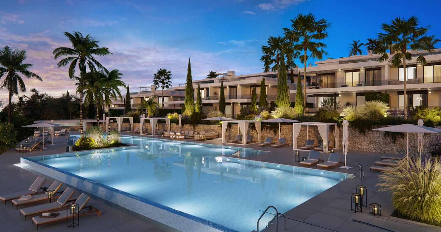 Vista exterior de Planta baixa en venda en Marbella amb Aire condicionat, Terrassa i Traster