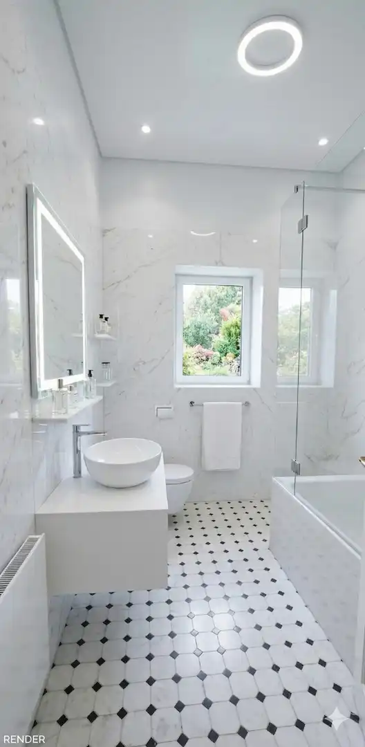 Baño de Finca rústica en venta en Donostia - San Sebastián  con Calefacción, Jardín privado y Terraza