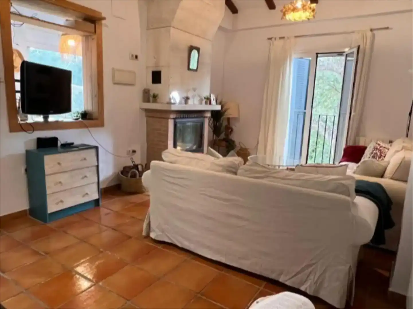 Sala de estar de Piso en venta en Aracena con Aire acondicionado, Amueblado y Balcón