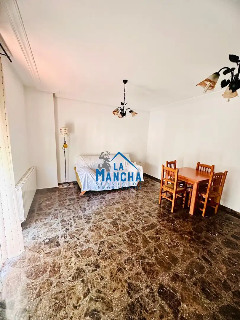 Living room of Flat for sale in  Albacete Capital  with Heating, Terrace and Storage room