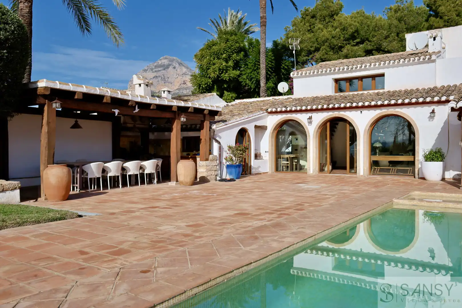 Exterior view of Houses for sale in Jávea / Xàbia  with Air Conditioner, Heating and Terrace