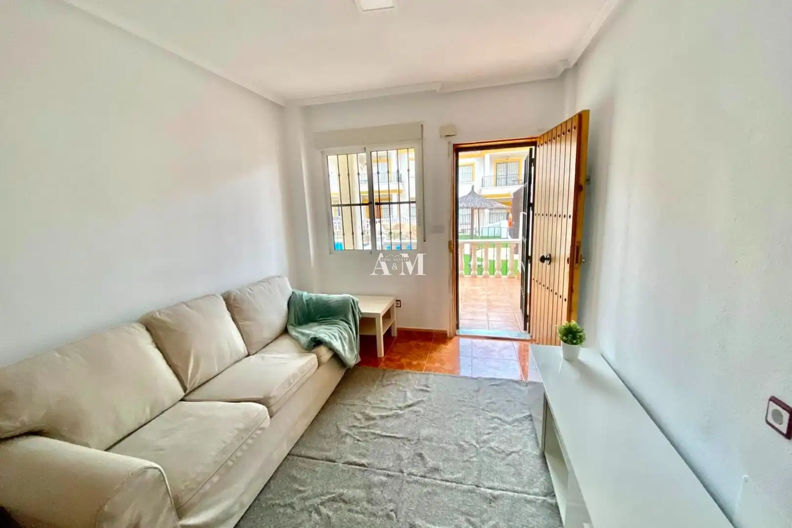 Living room of Ground floor for rent in Algorfa  with Air Conditioner, Heating and Terrace