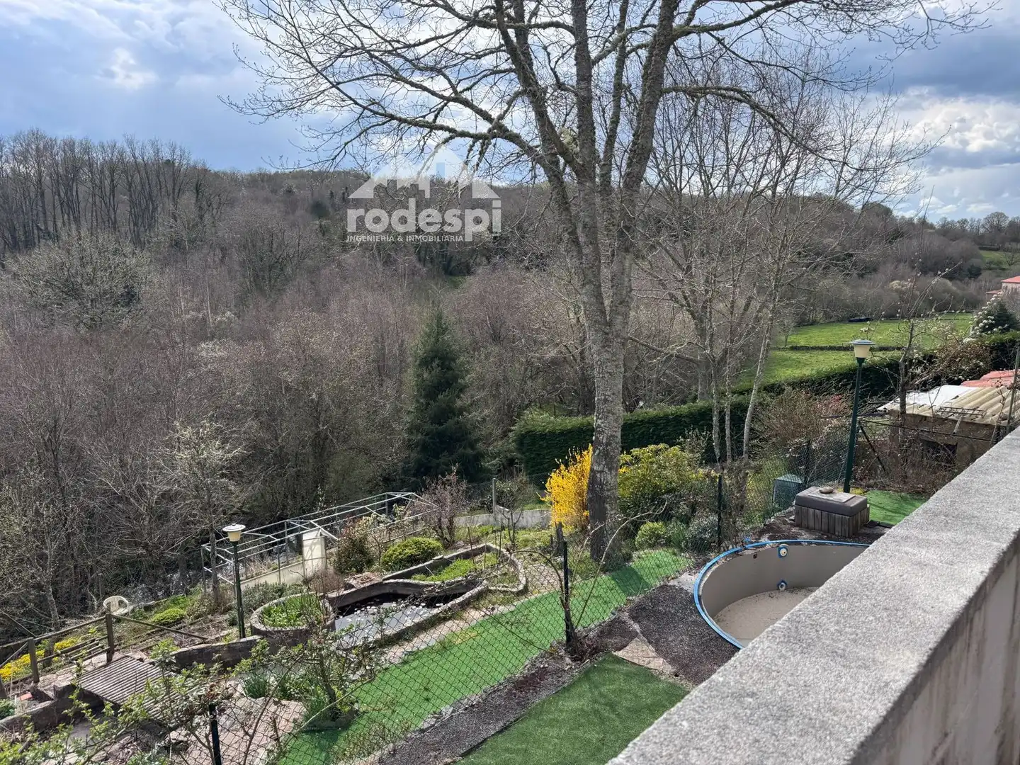 Garden of Houses for sale in Montederramo  with Heating, Storage room and Furnished