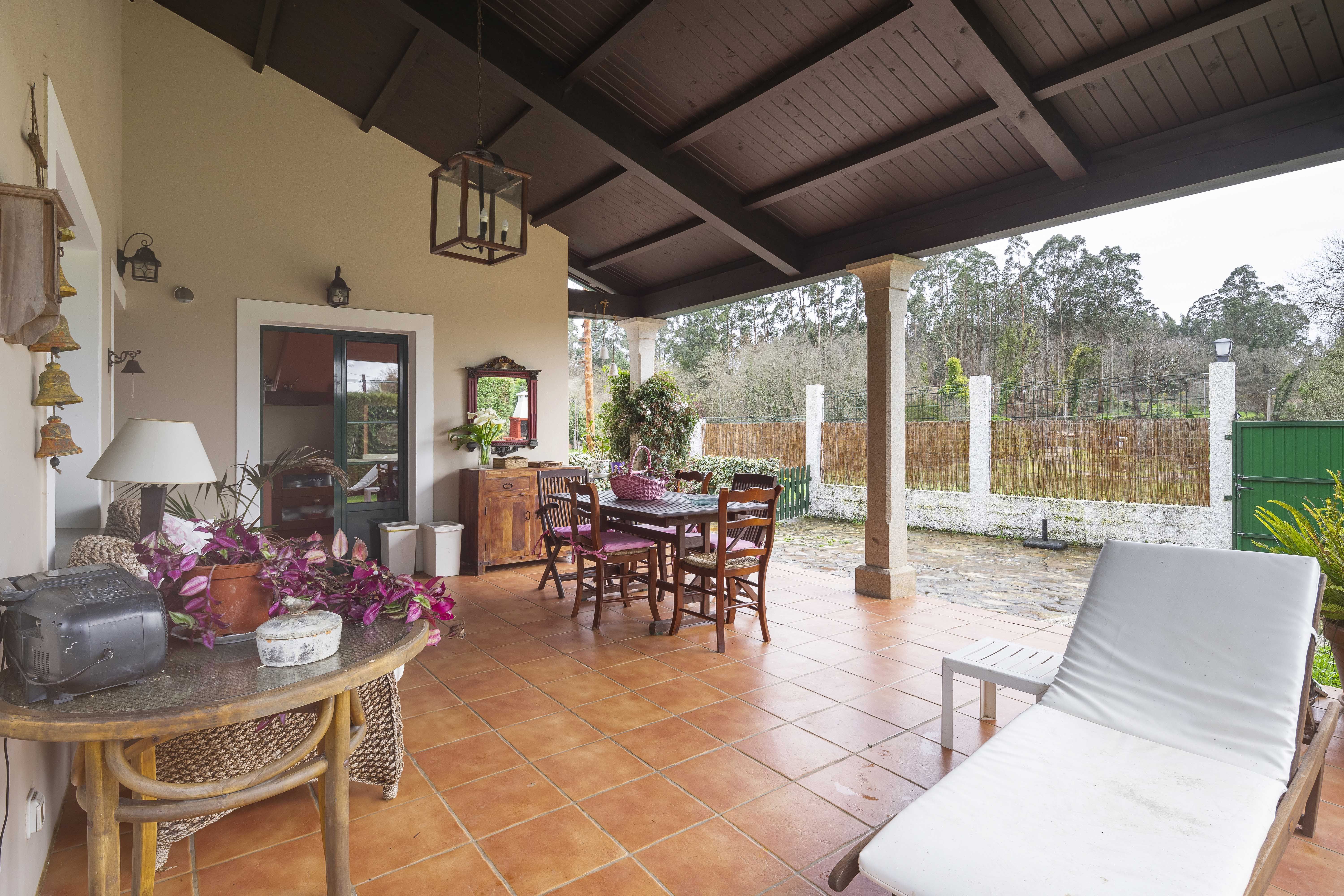 Terrassa de Casa o xalet en venda en Sada (A Coruña) amb Calefacció i Jardí privat