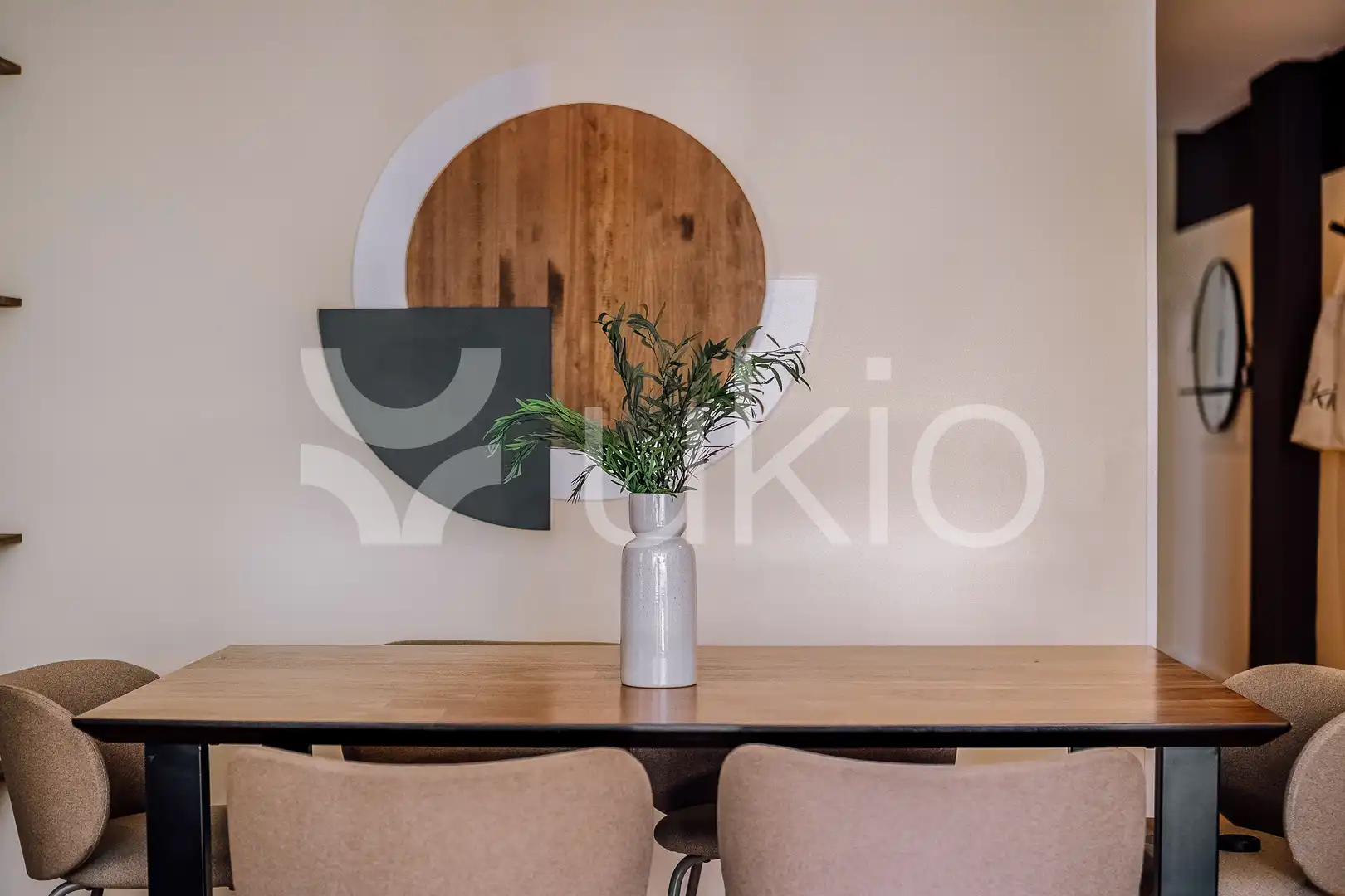 Comedor de Apartamento de alquiler en Madrid con Aire acondicionado, Calefacción y Amueblado