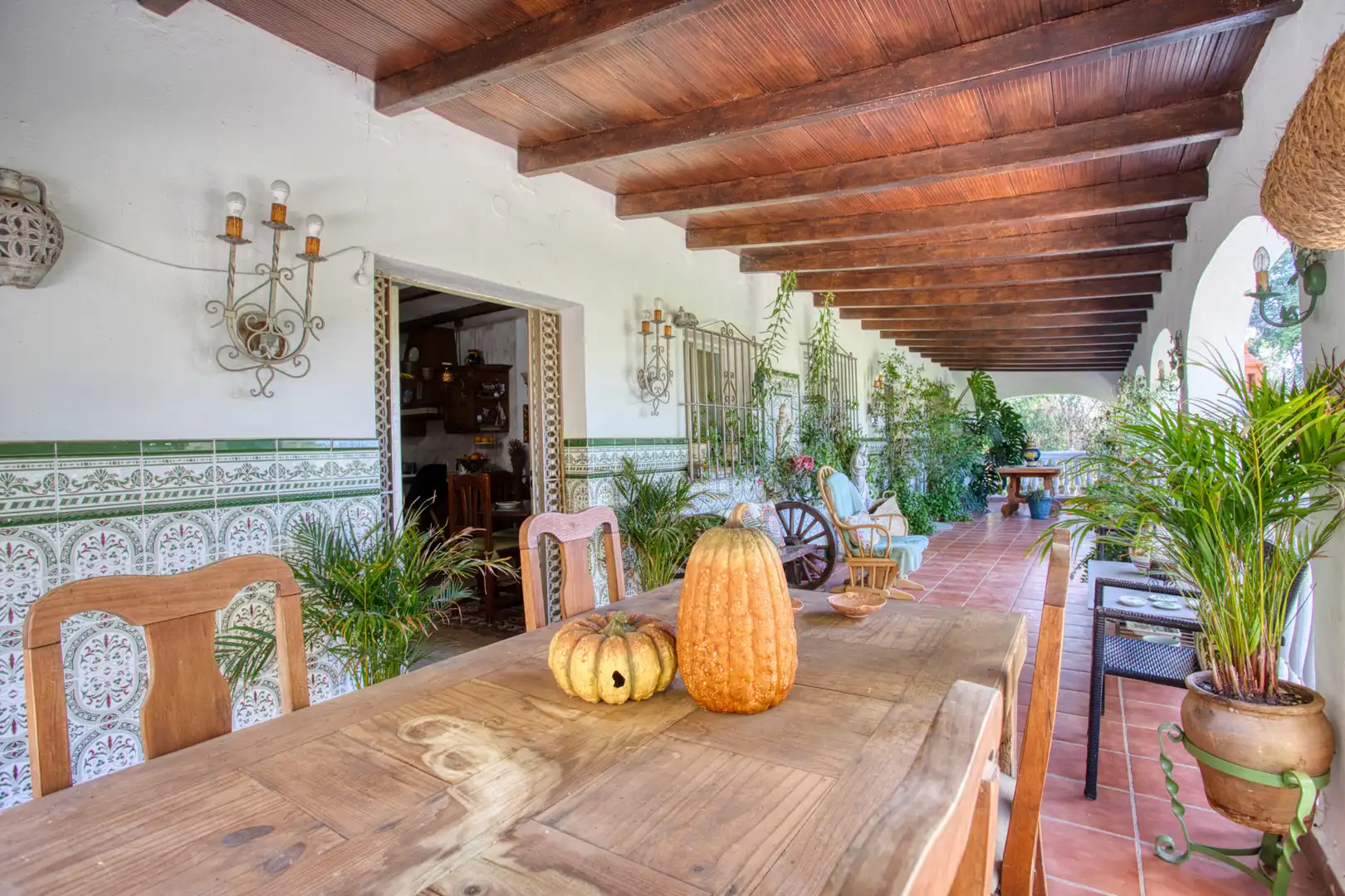 Terraza de Casa o chalet en venta en San Martín del Tesorillo con Jardín privado y Terraza