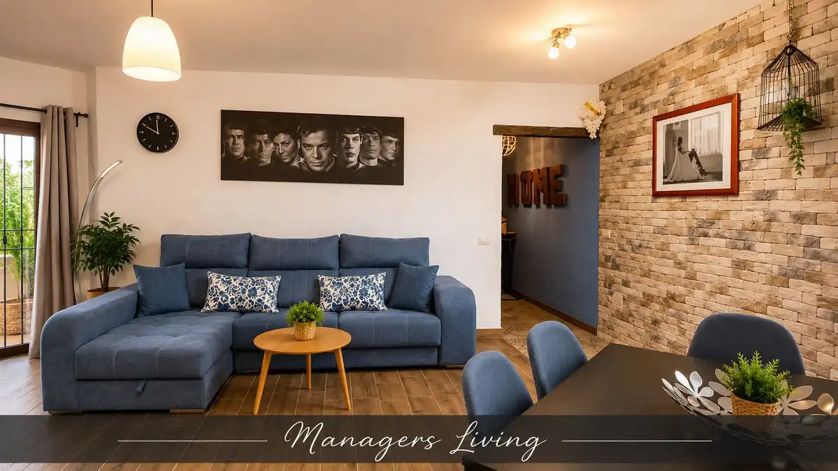 Sala d'estar de Finca rústica en venda en Cártama amb Aire condicionat, Jardí privat i Terrassa
