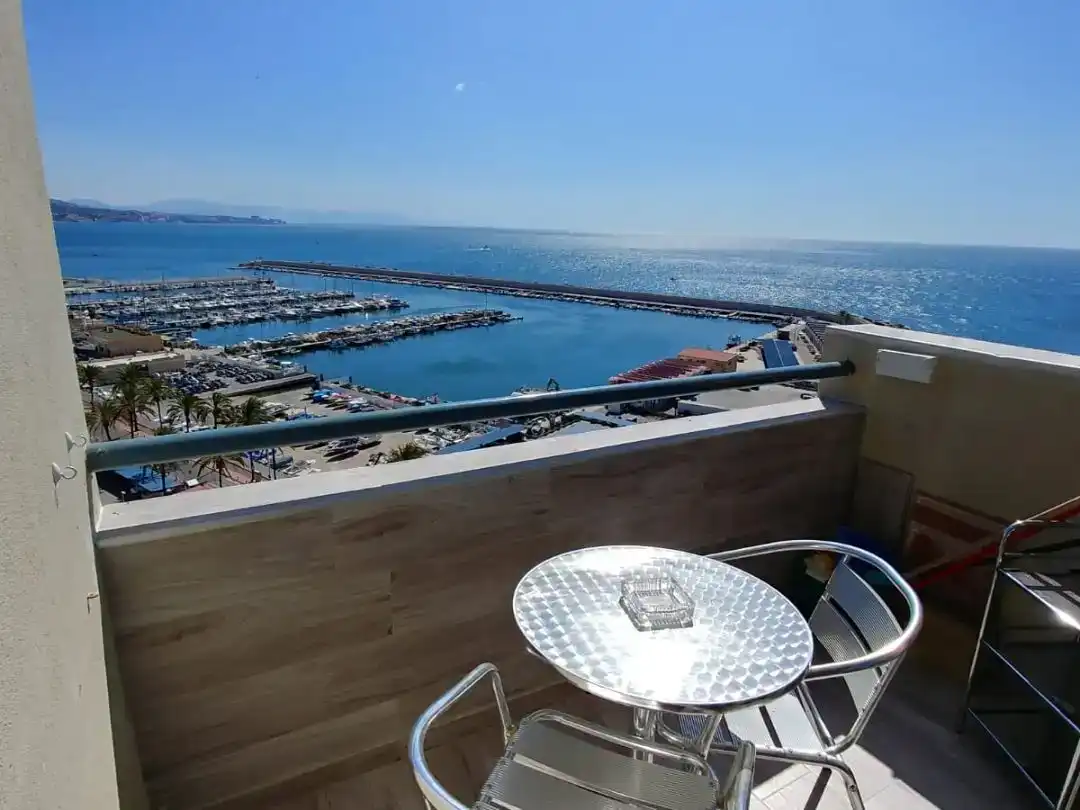 Terrace of Study for rent in Fuengirola  with Air Conditioner and Furnished